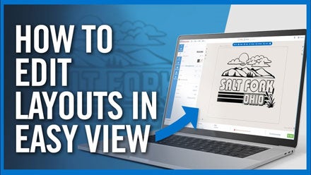 how to edit layouts in Easy View