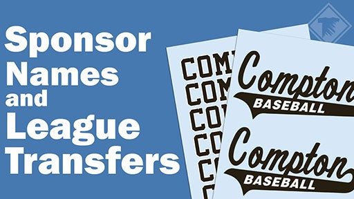 sponsor names and league transfers