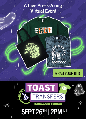 Halloween Toast to Transfers kit