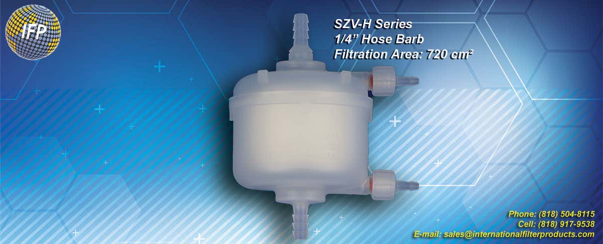 SZV-H filter capsule Saint-Gobain ZenCap compound pharmacy