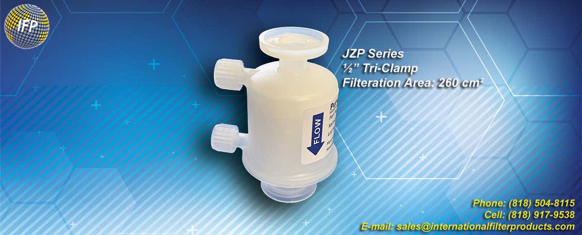 JZP filter capsule Saint-Gobain PureFlo compound pharmacy