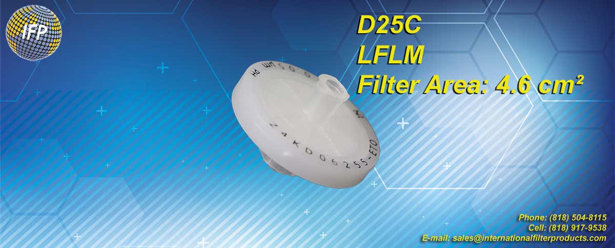 D25C filter discs Saint-Gobain PureFlo compound pharmacy
