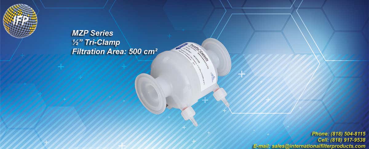 MZP filter capsule Saint-Gobain PureFlo compound pharmacy