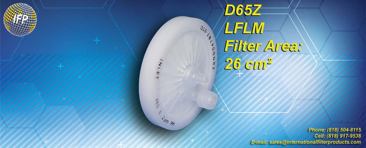 D65Z filter discs Saint-Gobain PureFlo compound pharmacy