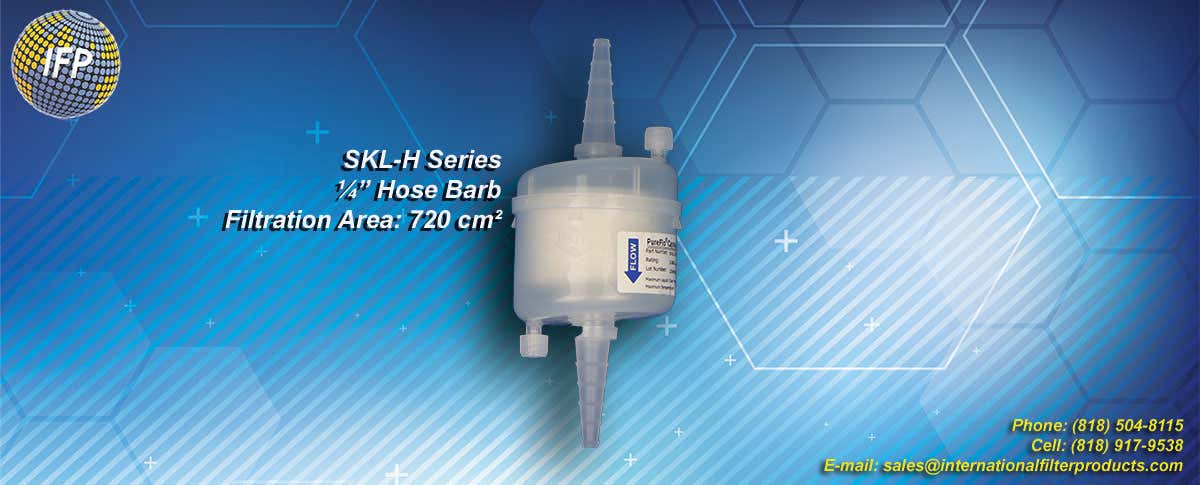 SKL-H Series filter capsule Saint-Gobain ZenCap compound pharmacy