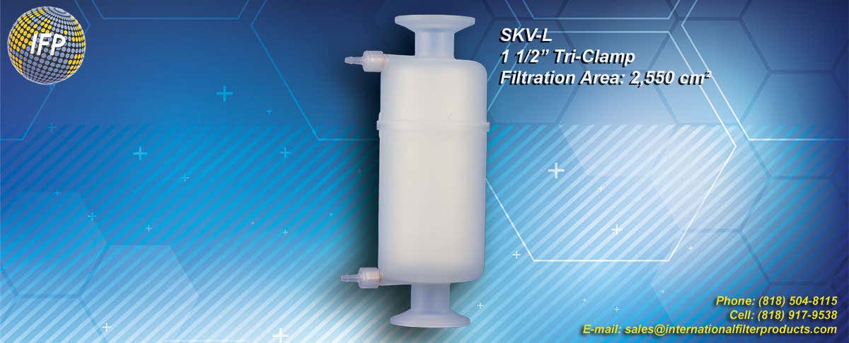 SKV-L filter capsule Saint-Gobain PureFlo compound pharmacy