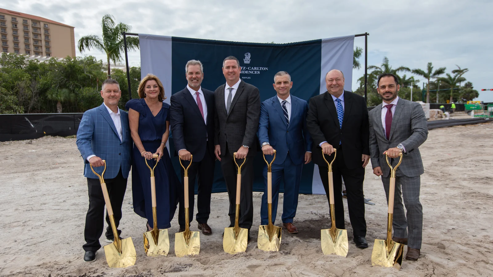 STOCK RESIDENCES BREAKS GROUND ON THE RITZ-CARLTON RESIDENCES, NAPLES - NOW MORE THAN 50% SOLD