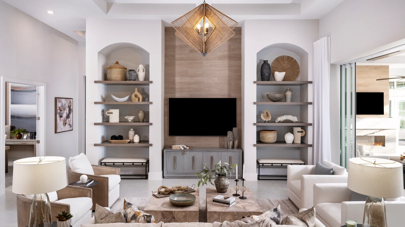 MULTIPLE DESIGNER-DECORATED MODEL HOMES AVAILABLE IN WILD BLUE AT WATERSIDE