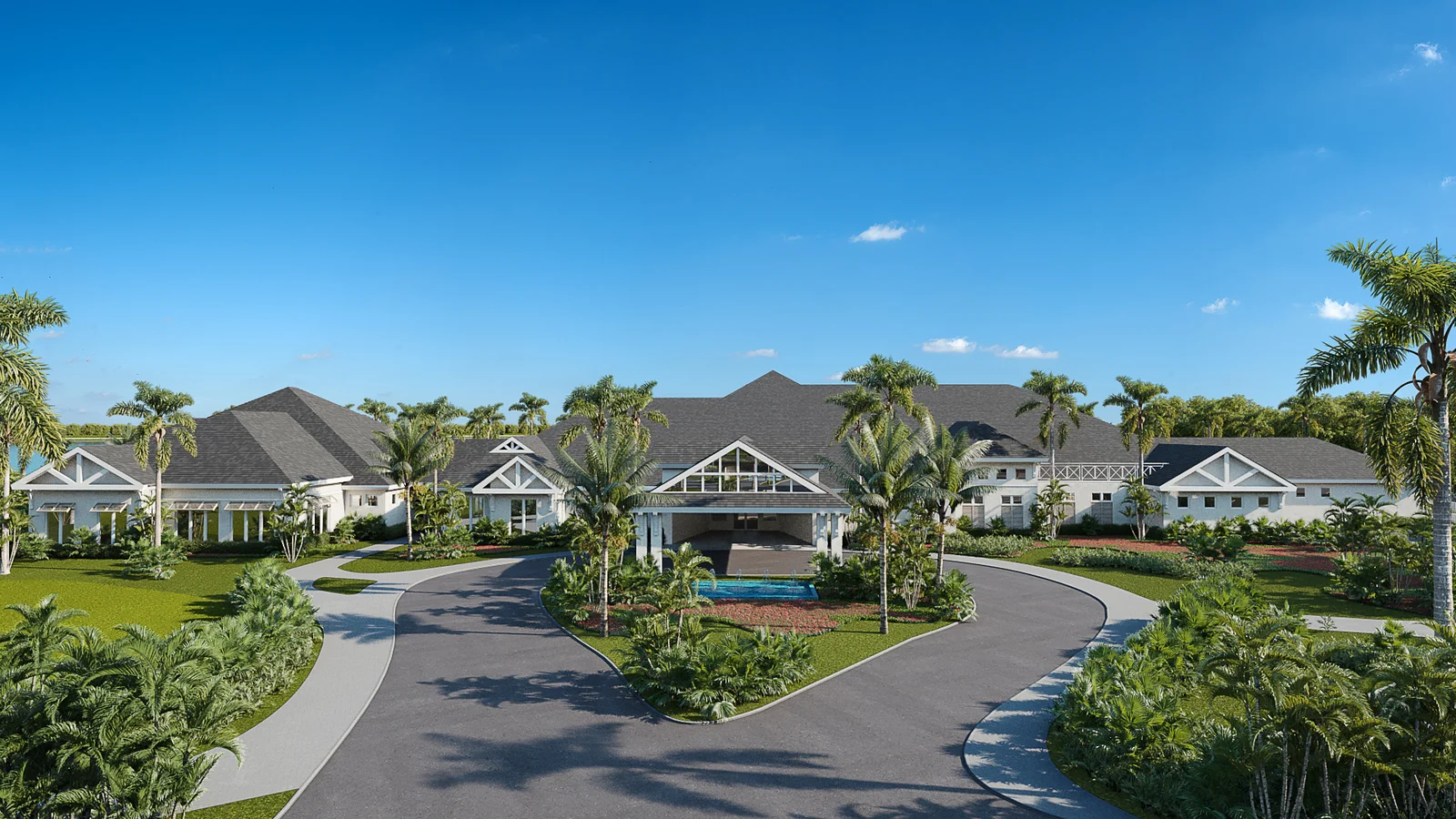 RESORT-STYLE CLUBHOUSE UNDERWAY IN WILD BLUE AT WATERSIDE BY STOCK DEVELOPMENT