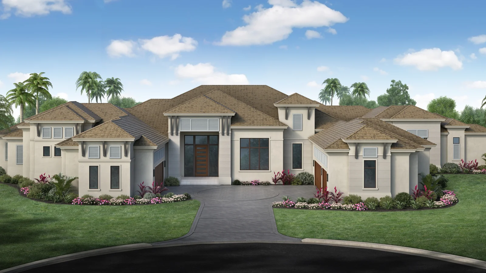 TWO STOCK CUSTOM HOMES NEARING COMPLETION IN PALM BEACH