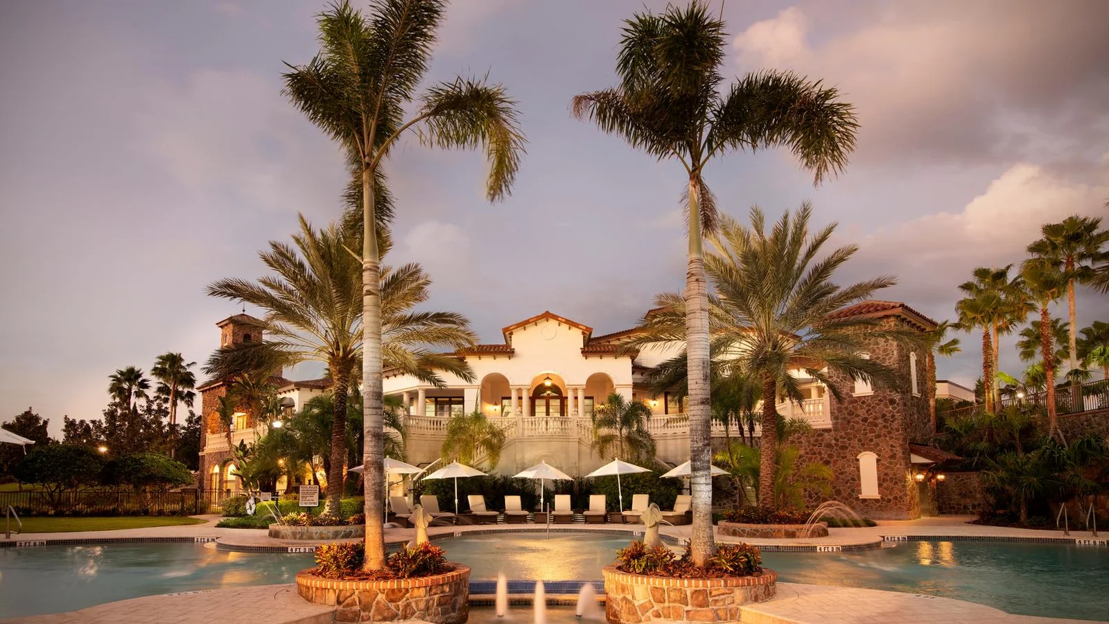 The Grande Clubhouse at the Lake Club in Lakewood Ranch Florida