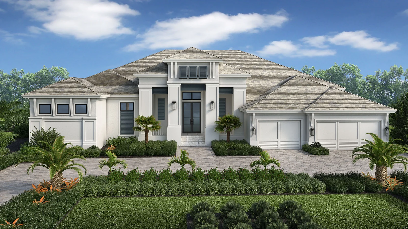 STOCK CUSTOM HOMES CONSTRUCTING 4,590 SQUARE FOOT, NEARLY $5M NAPLES HOME