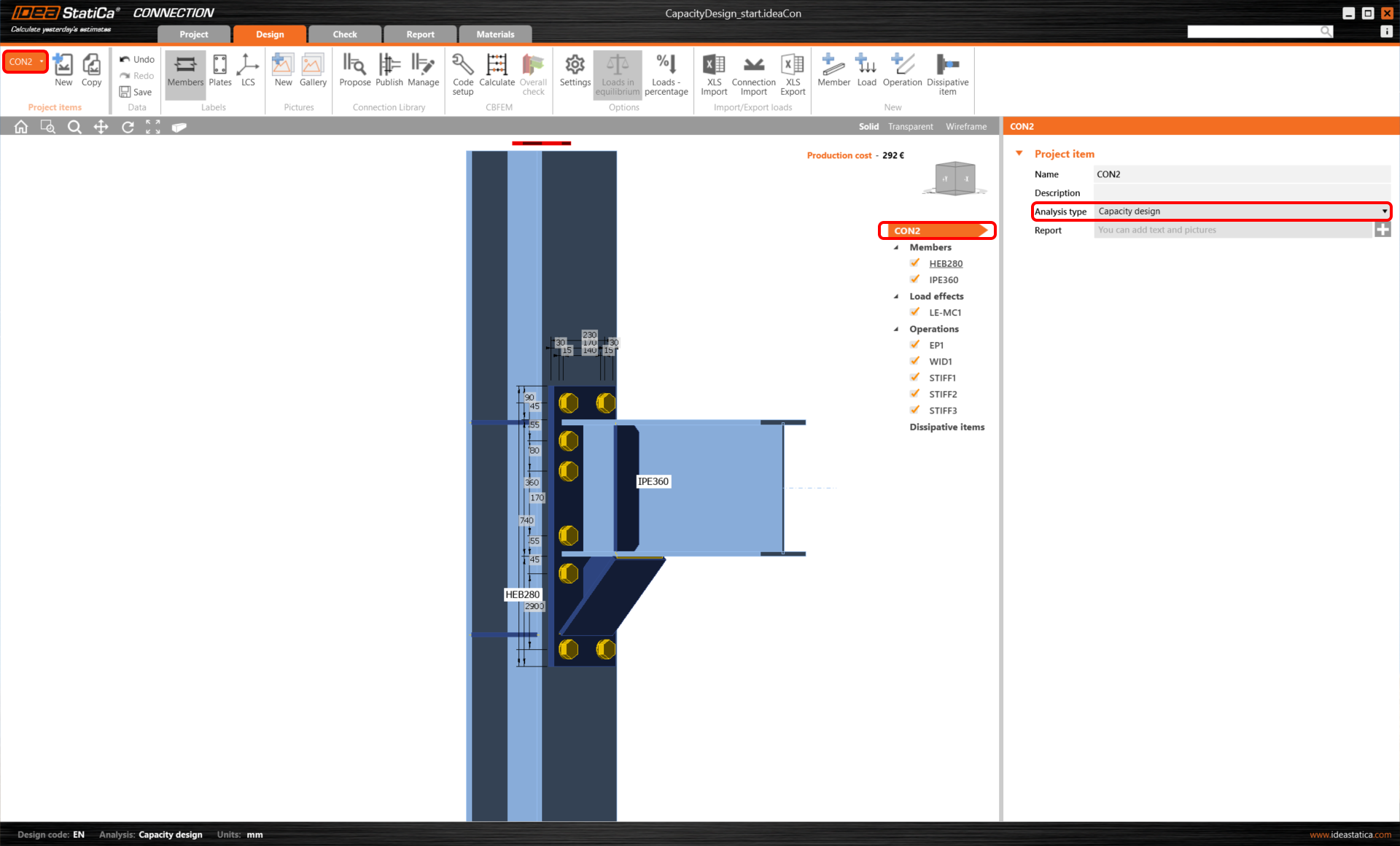 Capacity design (EN)