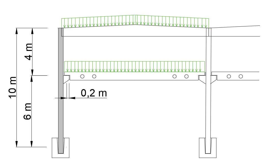 How to solve the stability of slender precast RC columns with brackets?