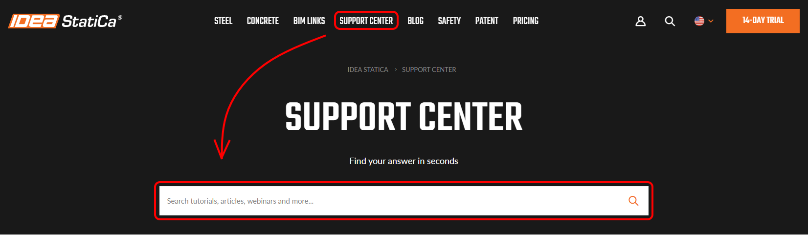 support center