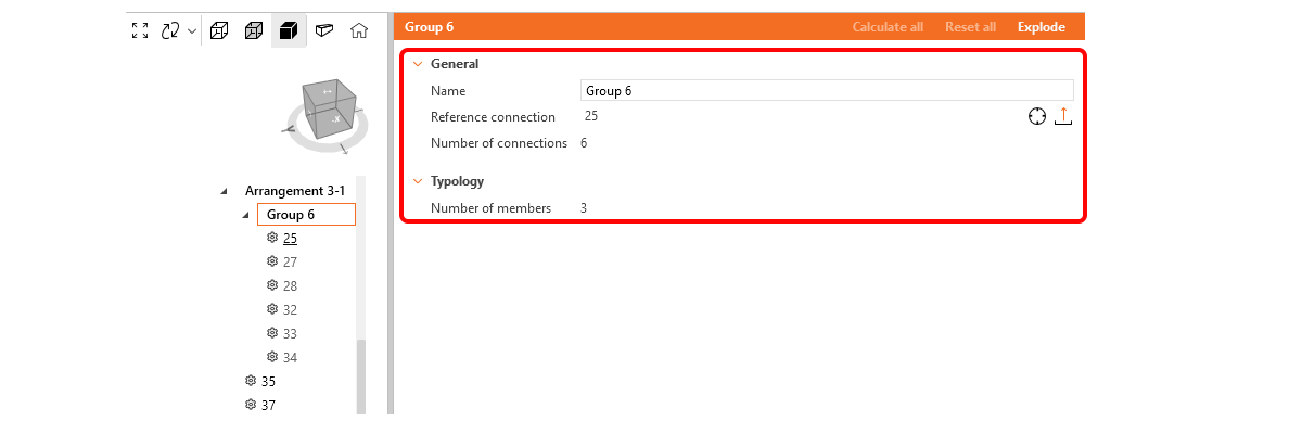 View group information