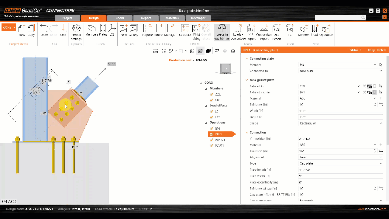 Delete bolts from editor and add more openings