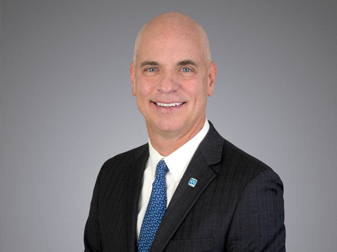 Tim Knavish PPG president and chief executive officer