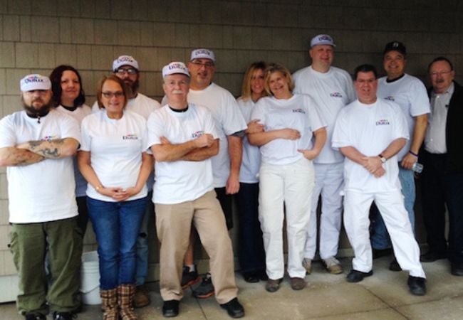 Group of volunteers in Halifax, Nova Scotia 