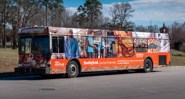 Smithfield Foods Donates $100,000 to Fund "Pay What You Can" Mobile Food Market in North Carolina