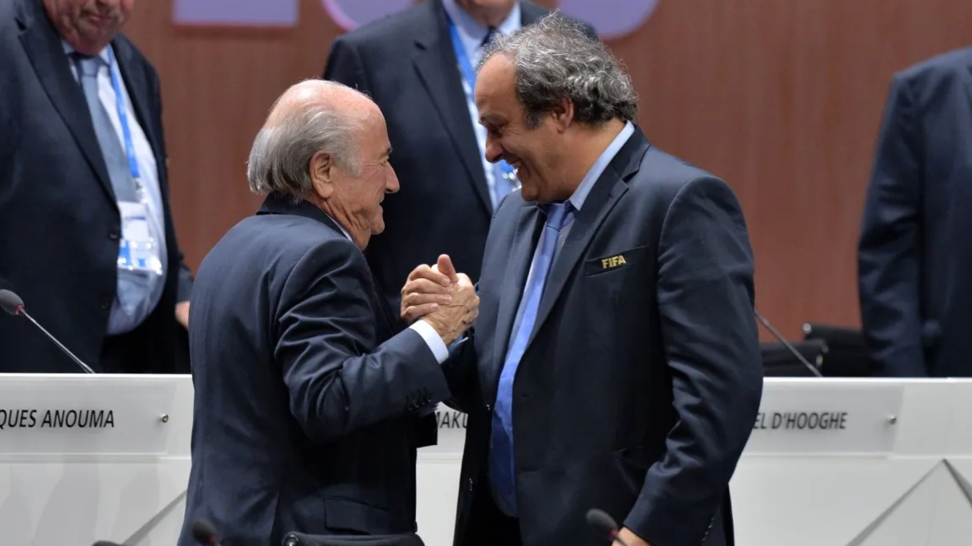 Blatter y Platini