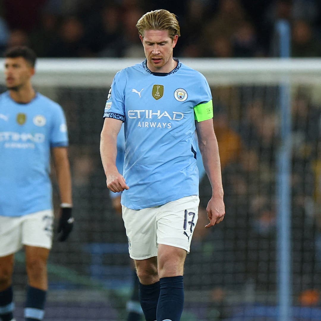 De Bruyne playing for City