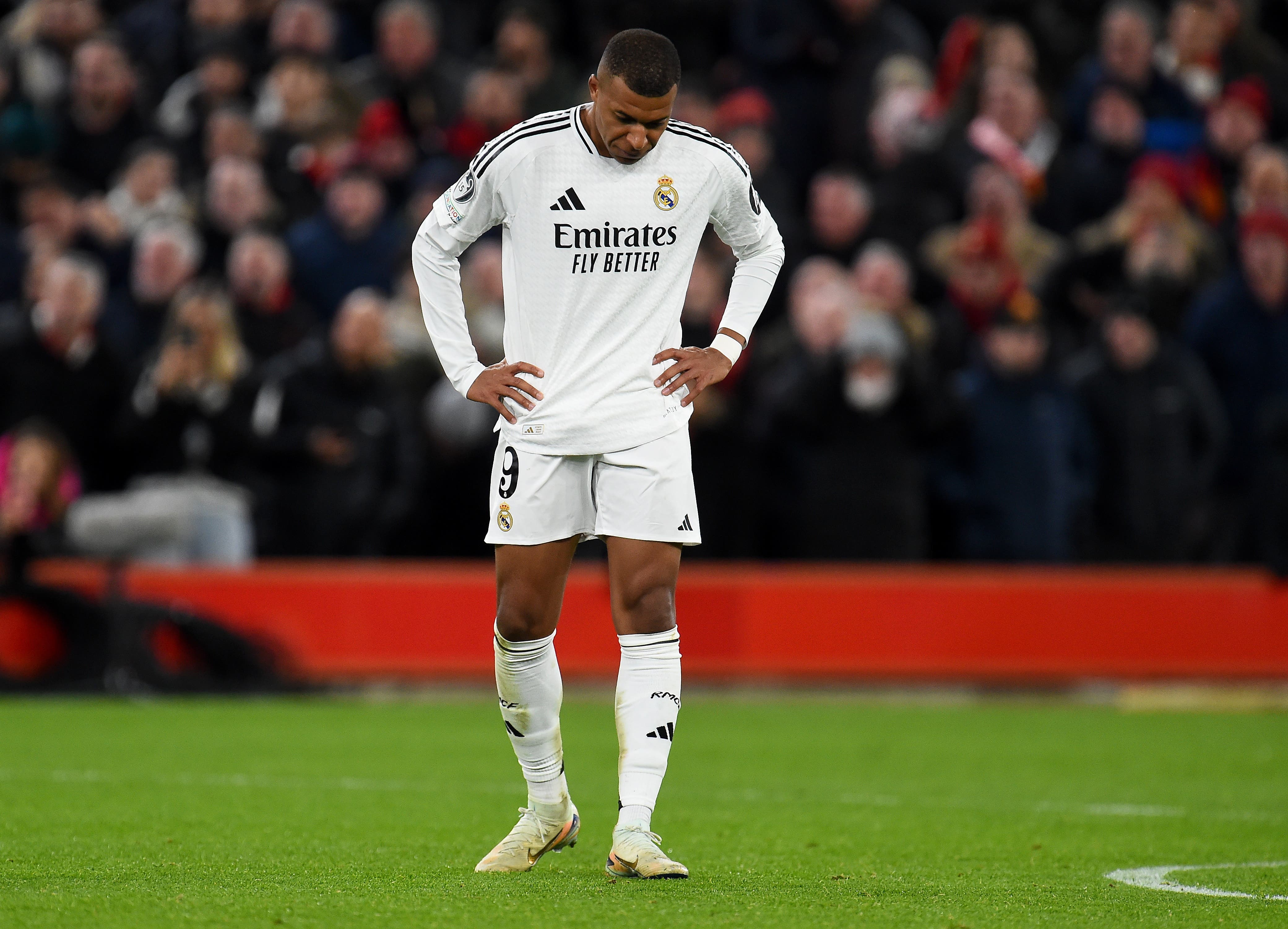 Mbappé sad vs Liverpool