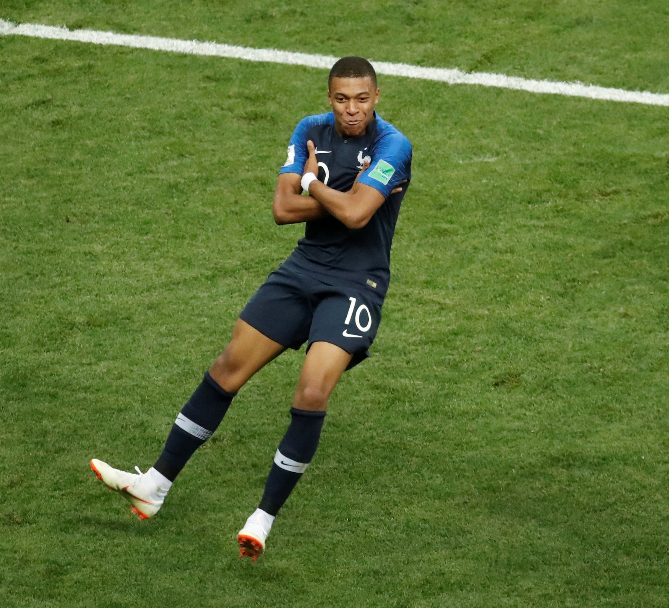 Mbappé Celebration.