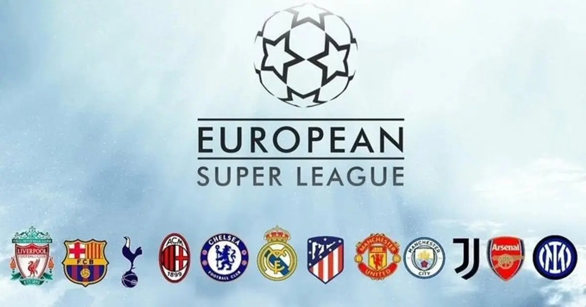 El primer poster de la Super Liga Europea.