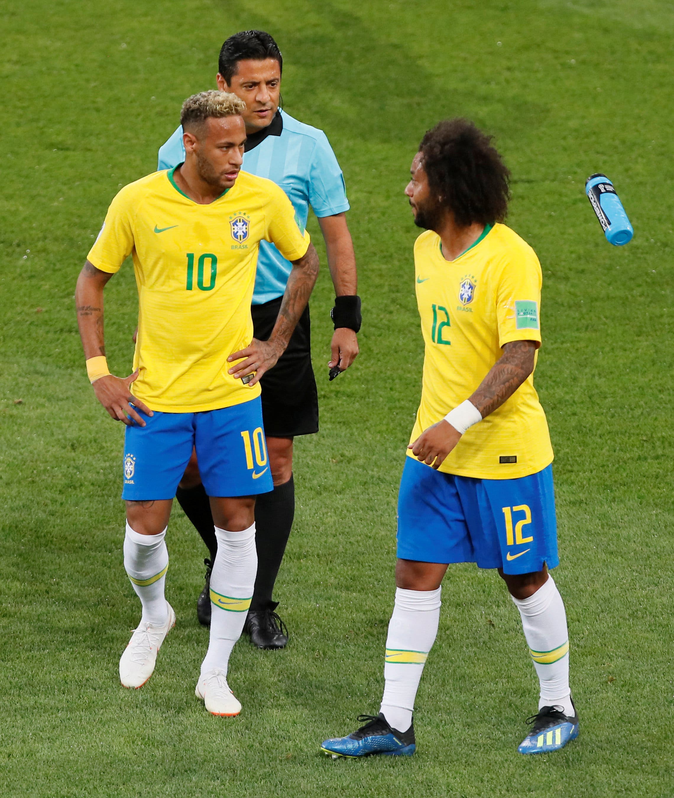 Neymar y Marcelo