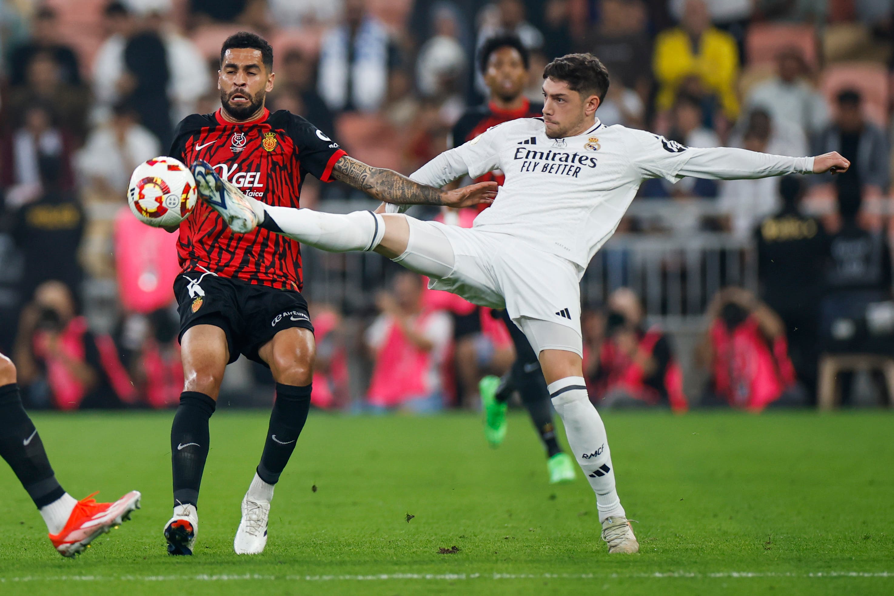 Real Madrid vs Mallorca.