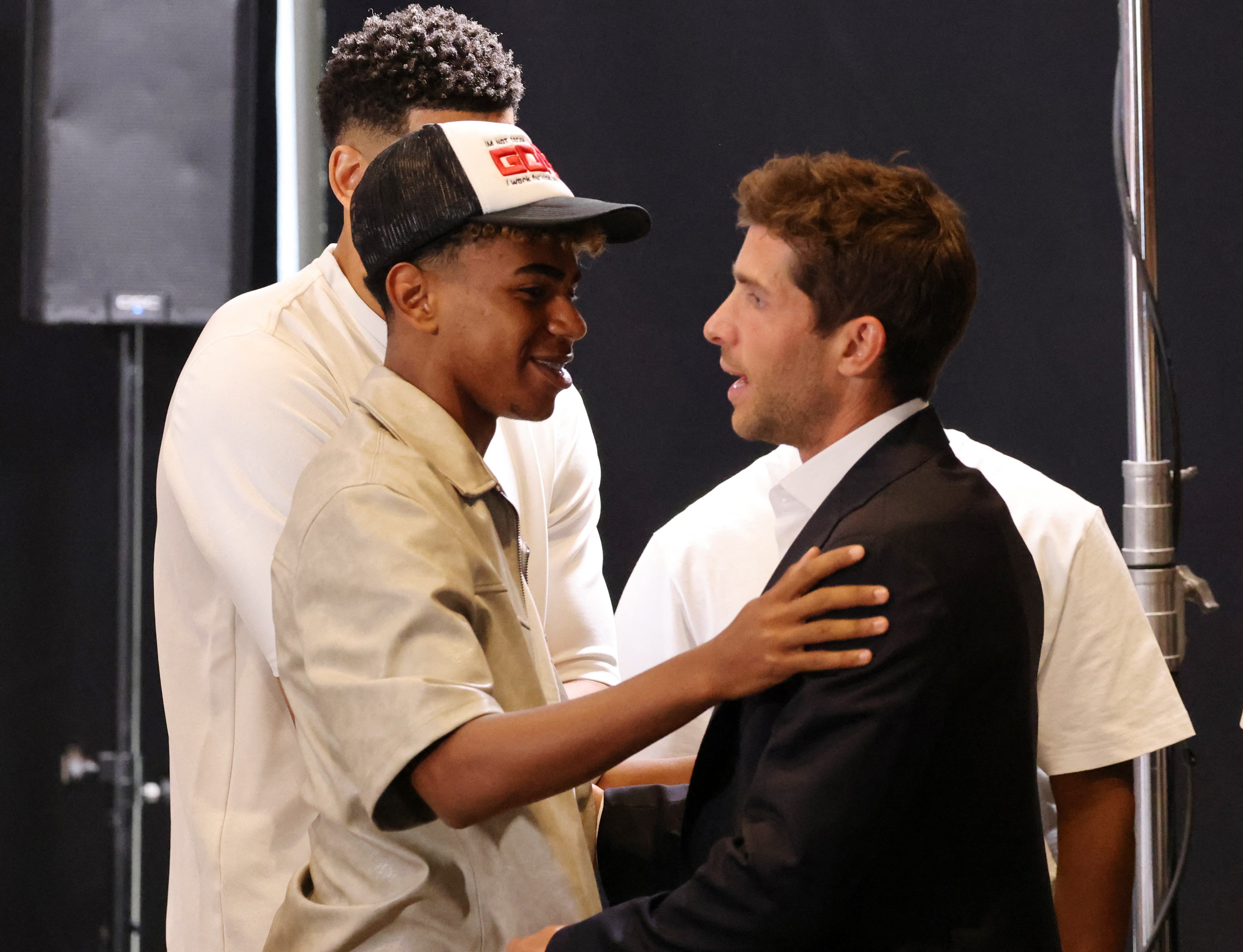Lamine Yamal and Sergi Roberto