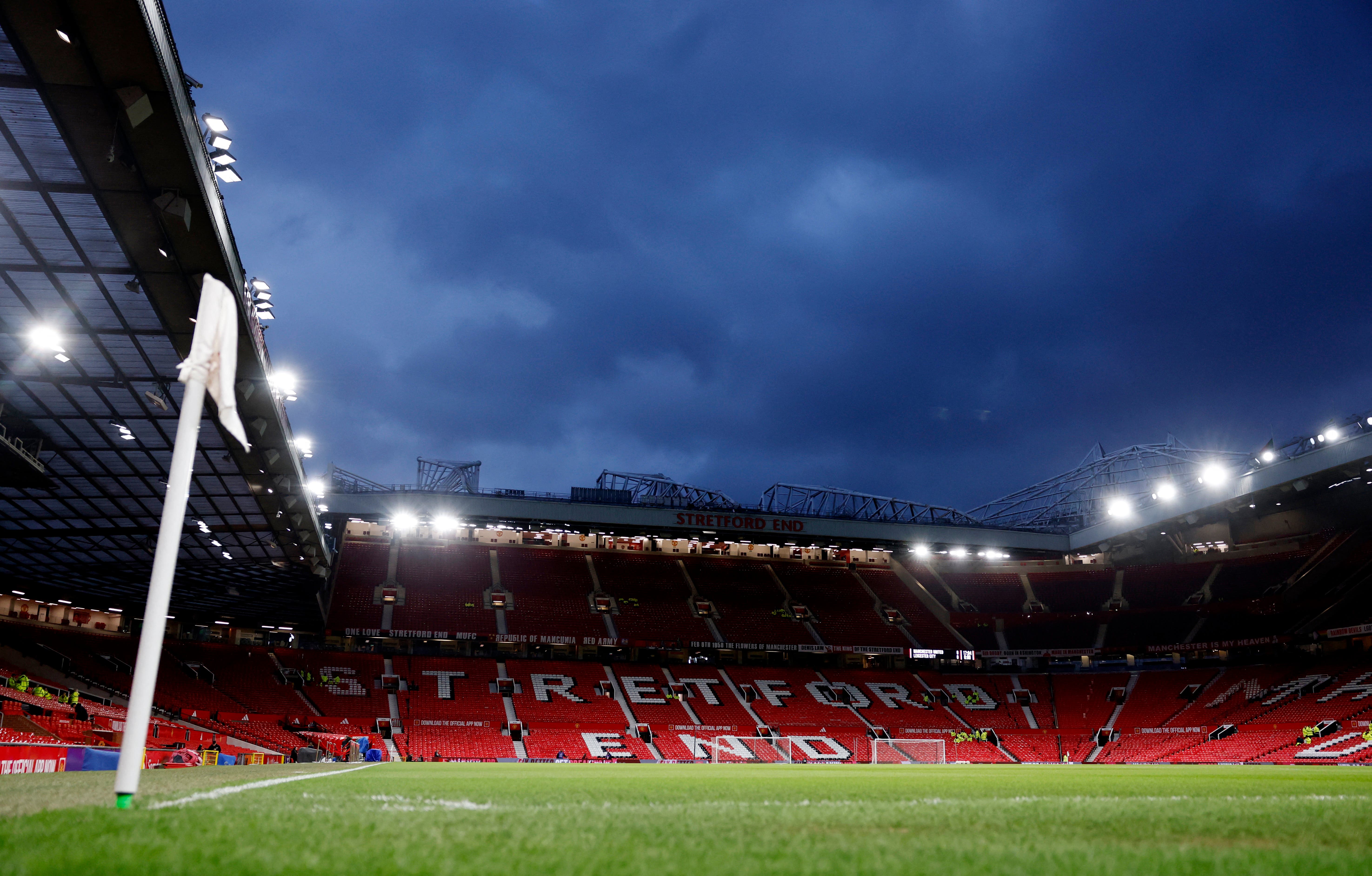 General view inside the stadium before the match