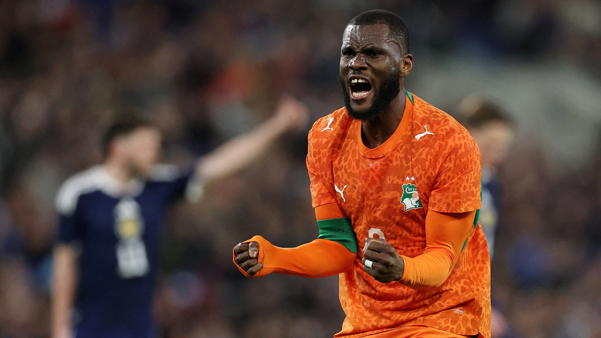FILE PHOTO: Soccer Football - International Friendly - Scotland v Ivory Coast - Hill Dickinson Stadium, Liverpool, Britain- March 31, 2026 Ivory Coast's Franck Kessie reacts REUTERS/Phil Noble/File Photo