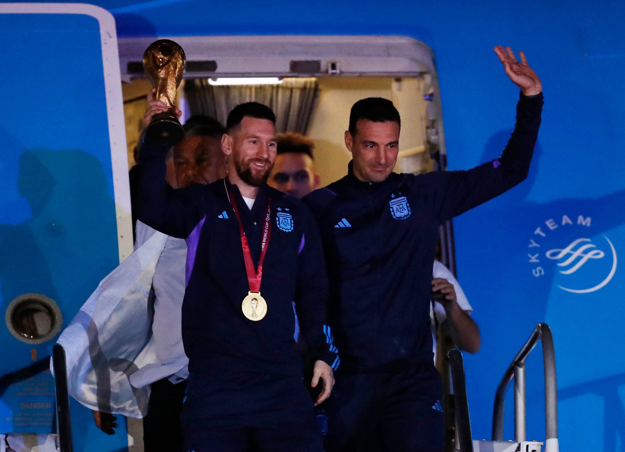 Scaloni Messi.