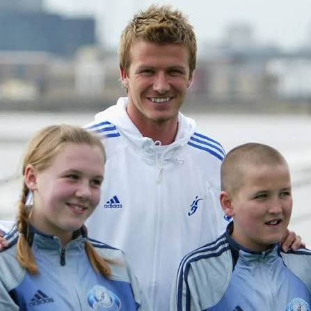 David Beckham Harry Kane Katie Goodland
