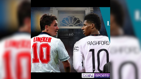 Gary Lineker welcomes to Rashford
