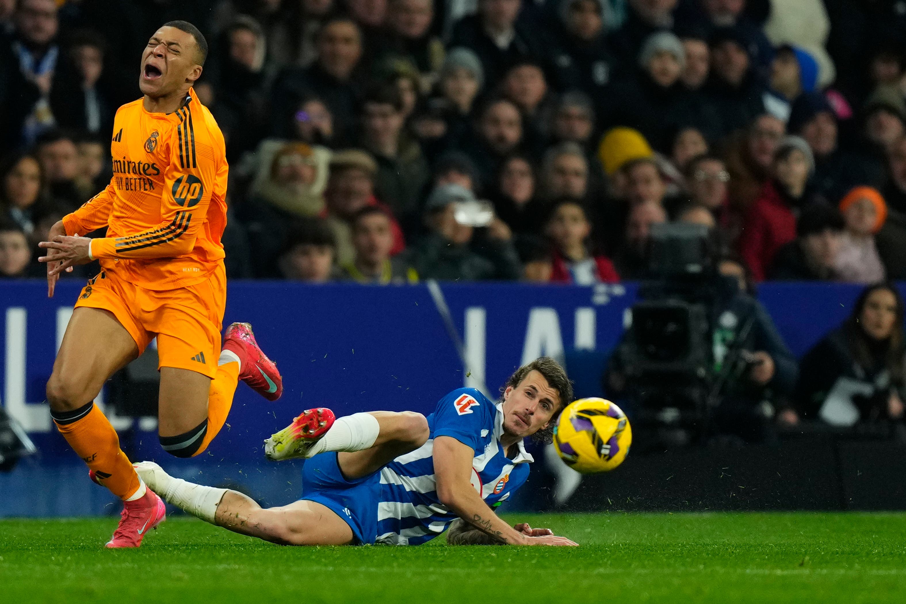 Kylian Mbappe Espanyol VS Real Madrid