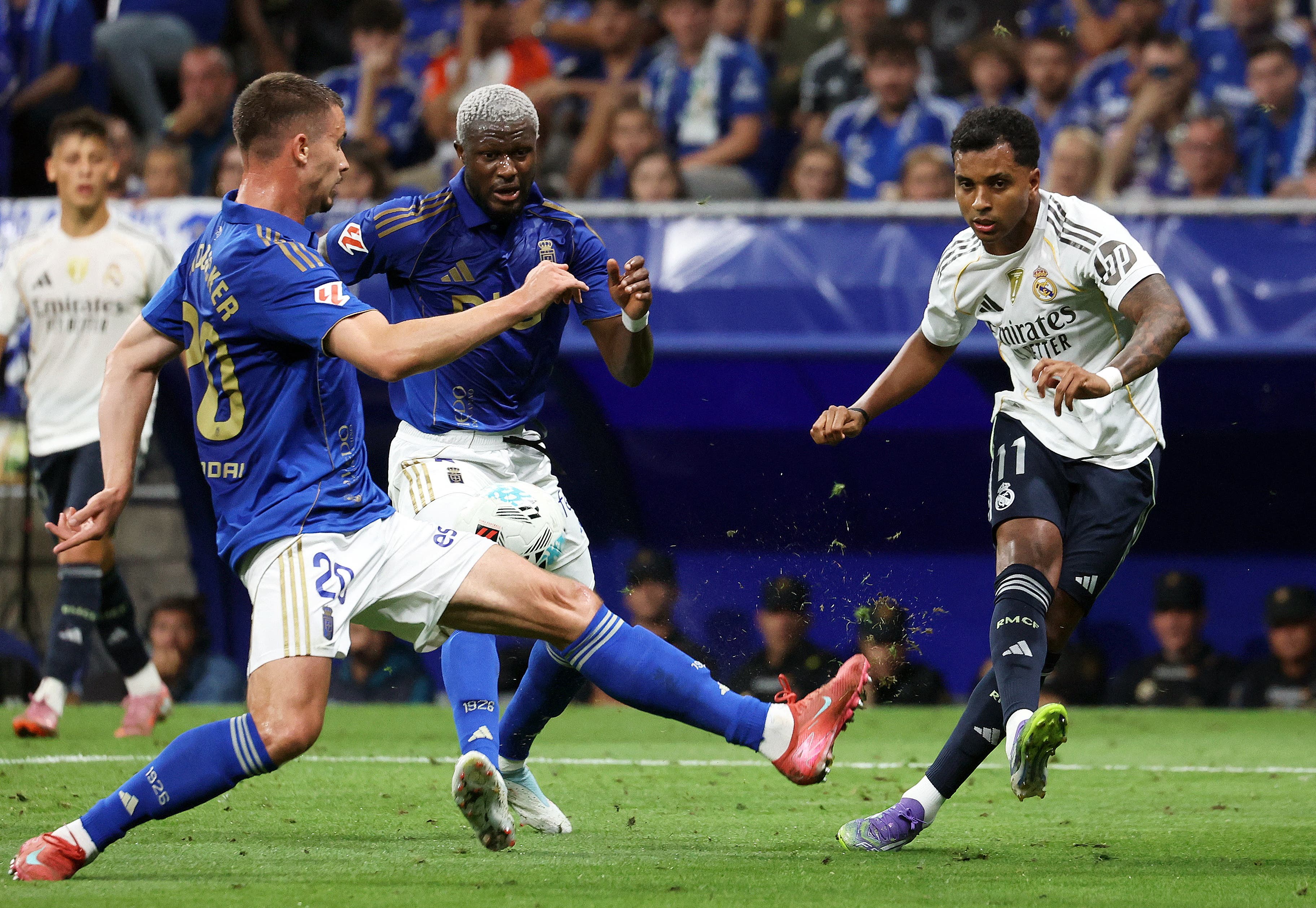 Rodrygo vs Real Oviedo.