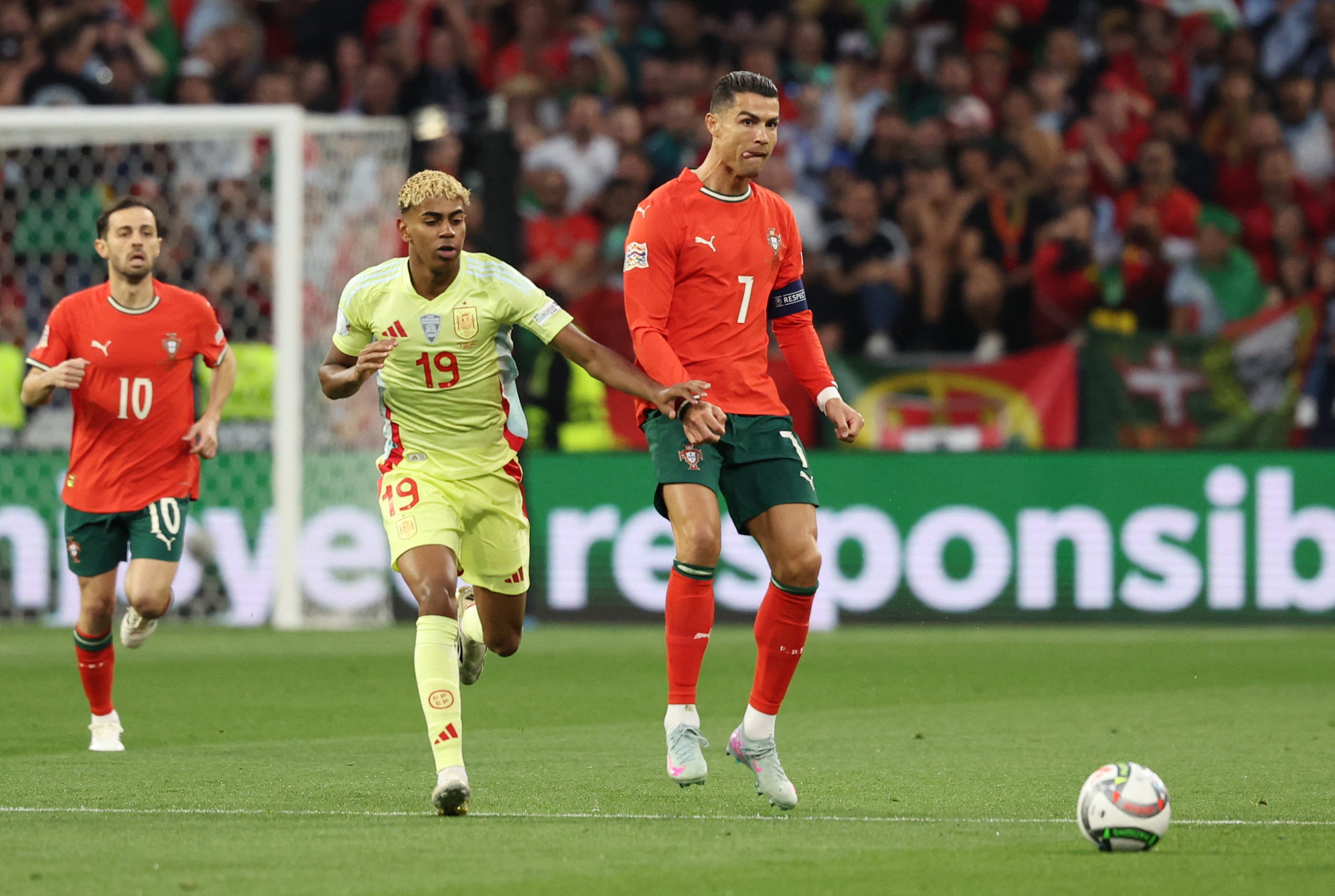 Cristiano Ronaldo Lamine Yamal