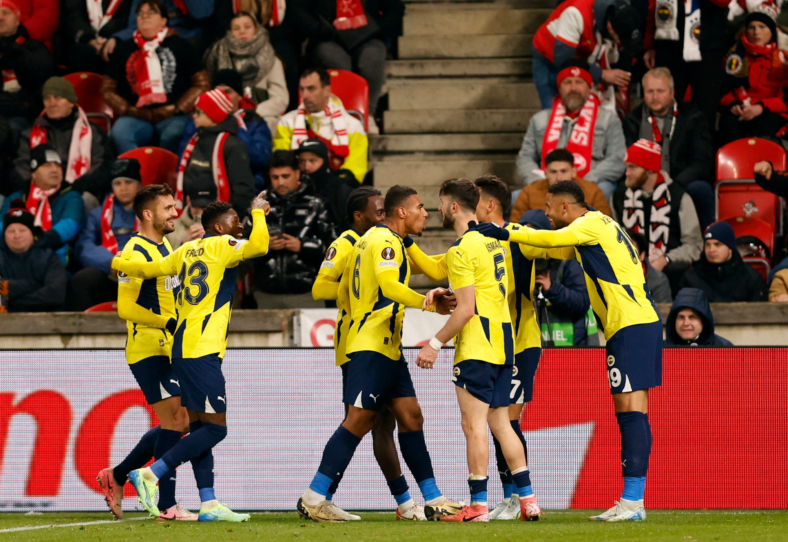 Fenerbahce playing Europa League