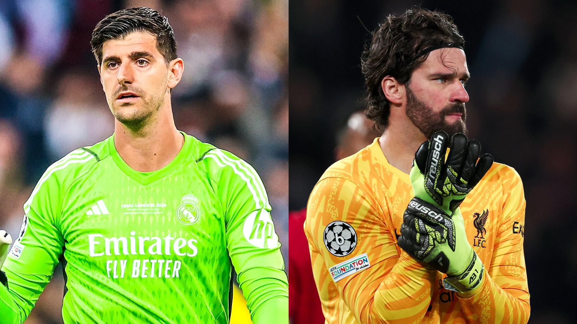 Courtois vs Alisson