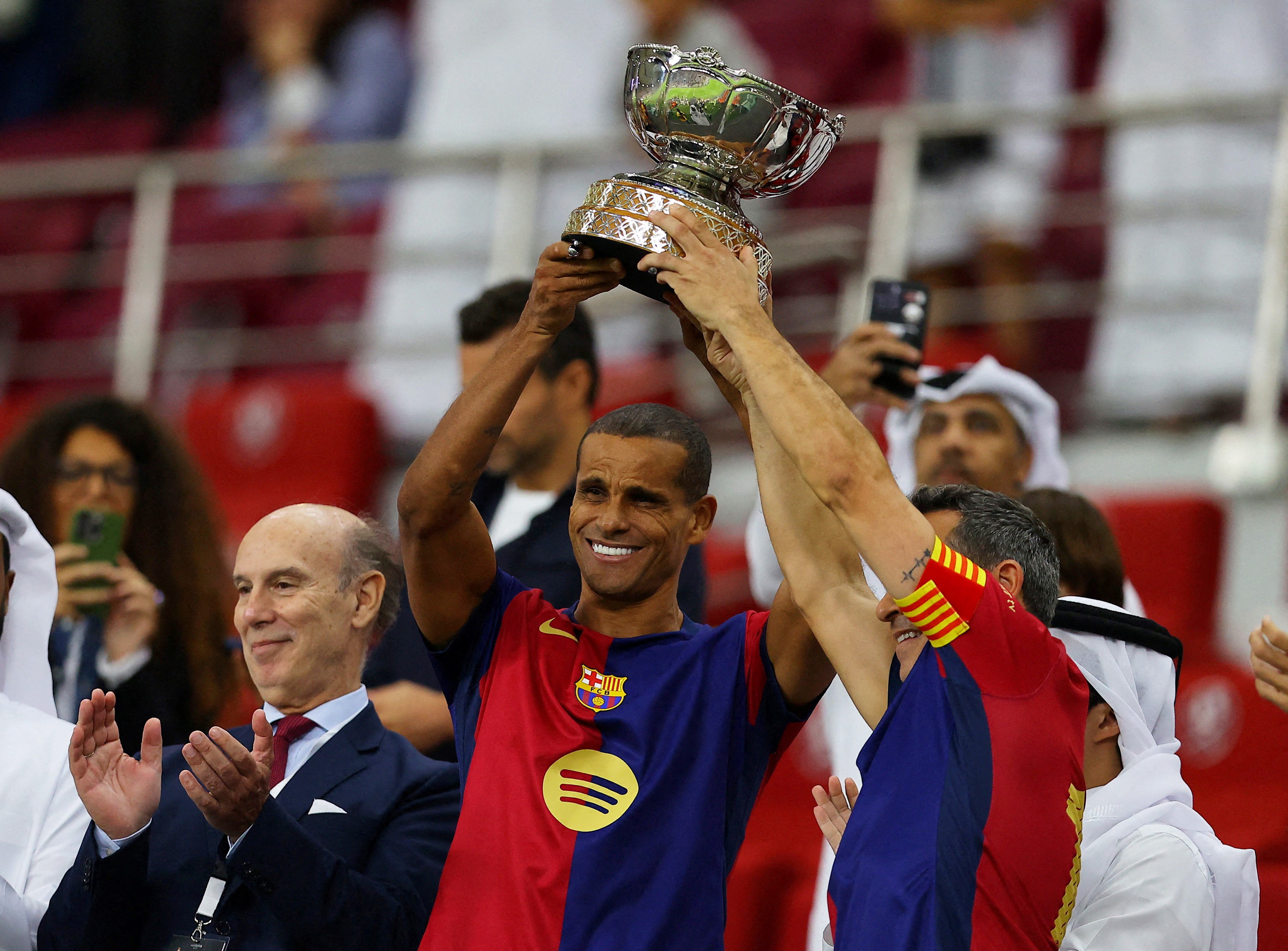 Rivaldo Clásico Legends Barcelona vs Real Madrid