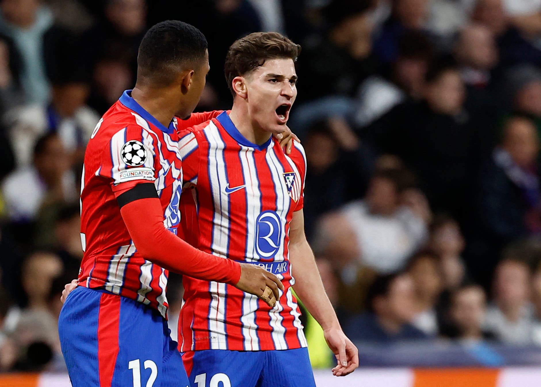 Julián Álvarez Atlético Madrid.