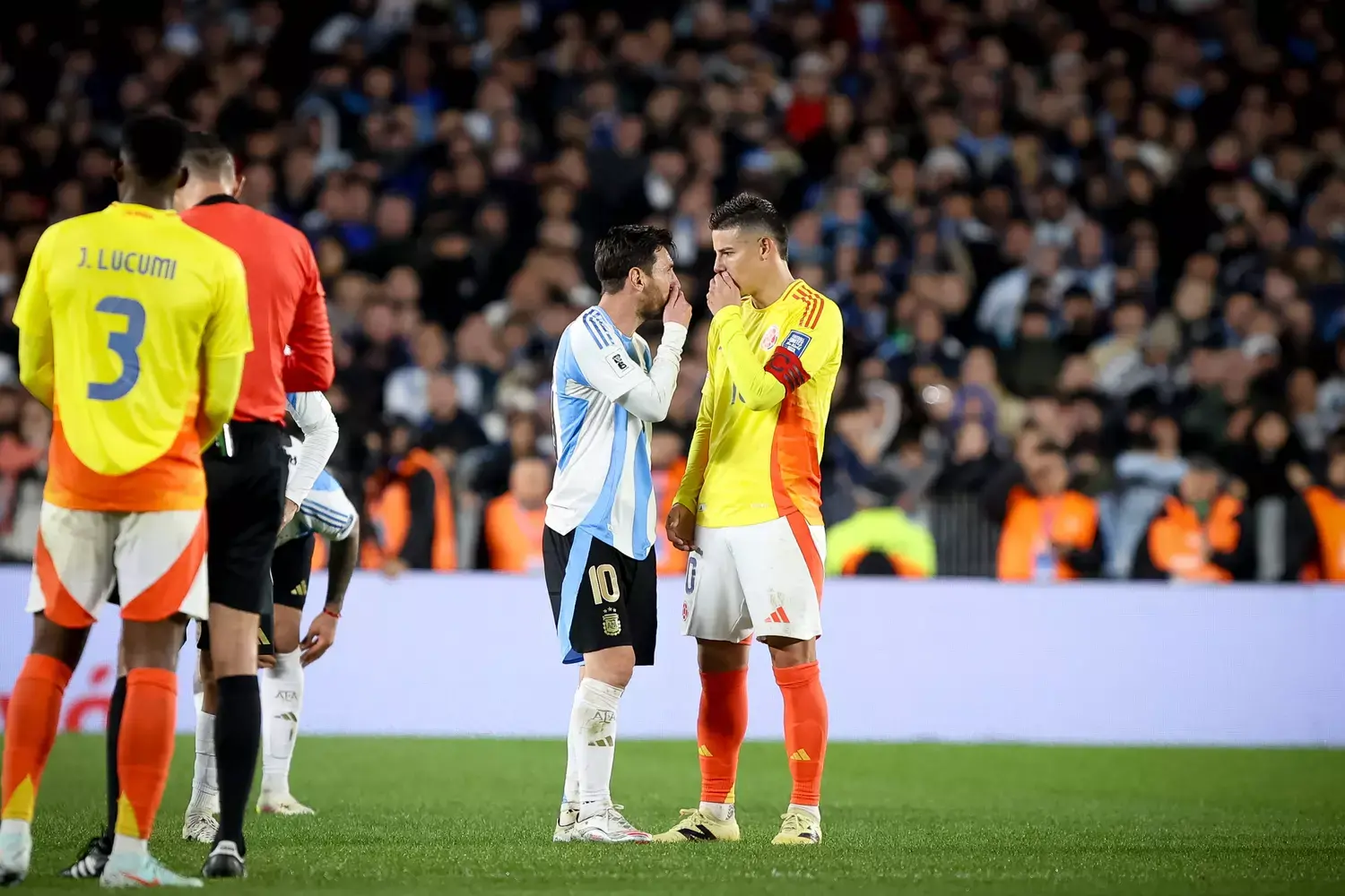 Messi and James