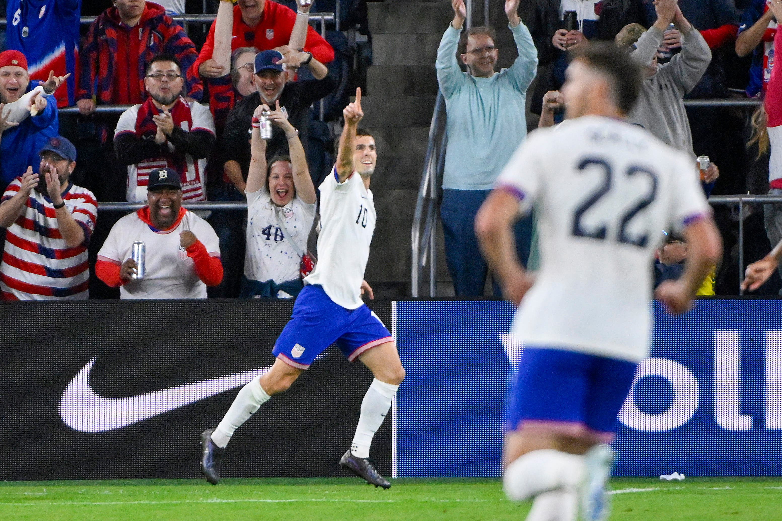 Pulisic scores for United States