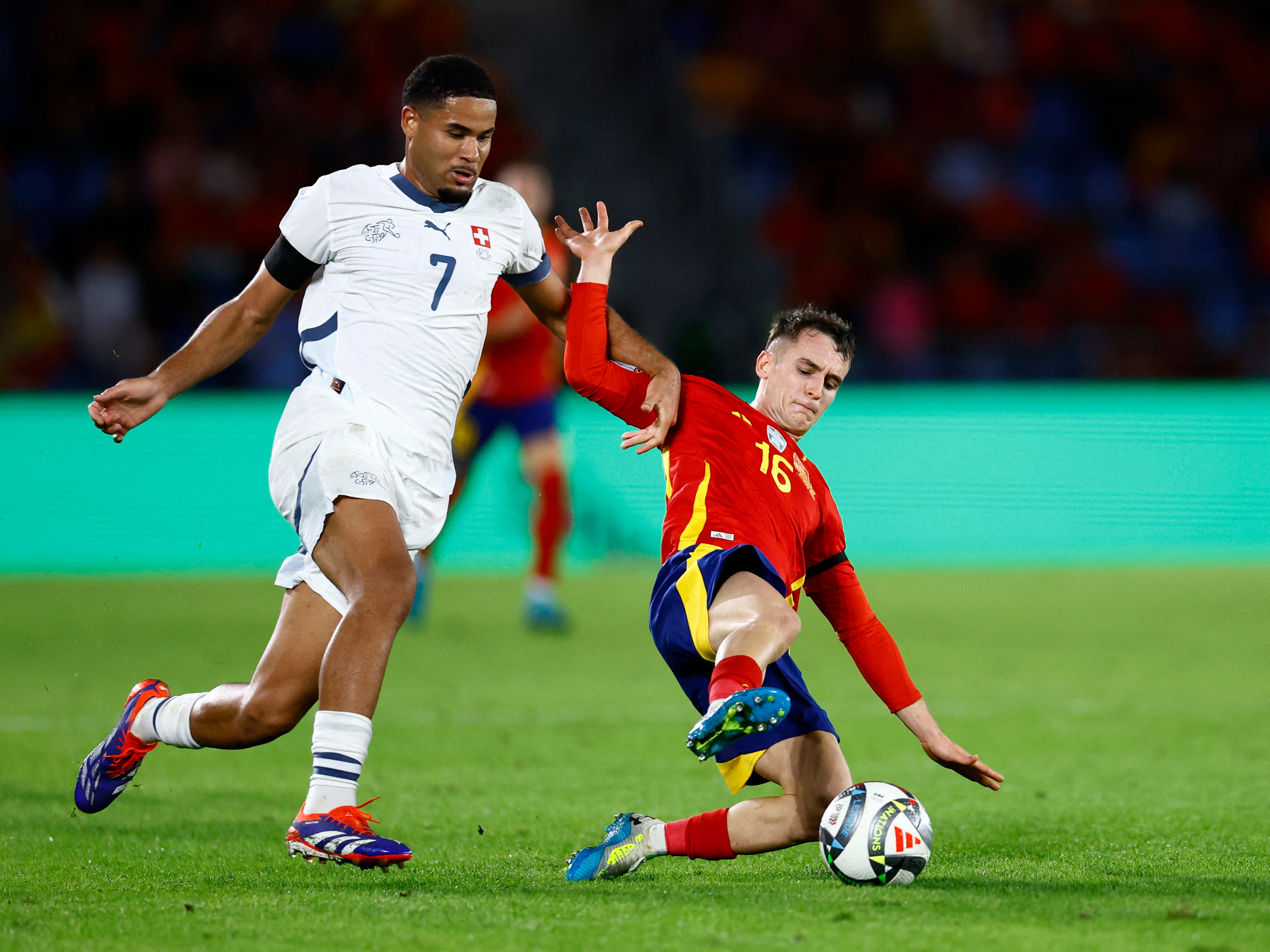 Spain's Marc Casado in action 