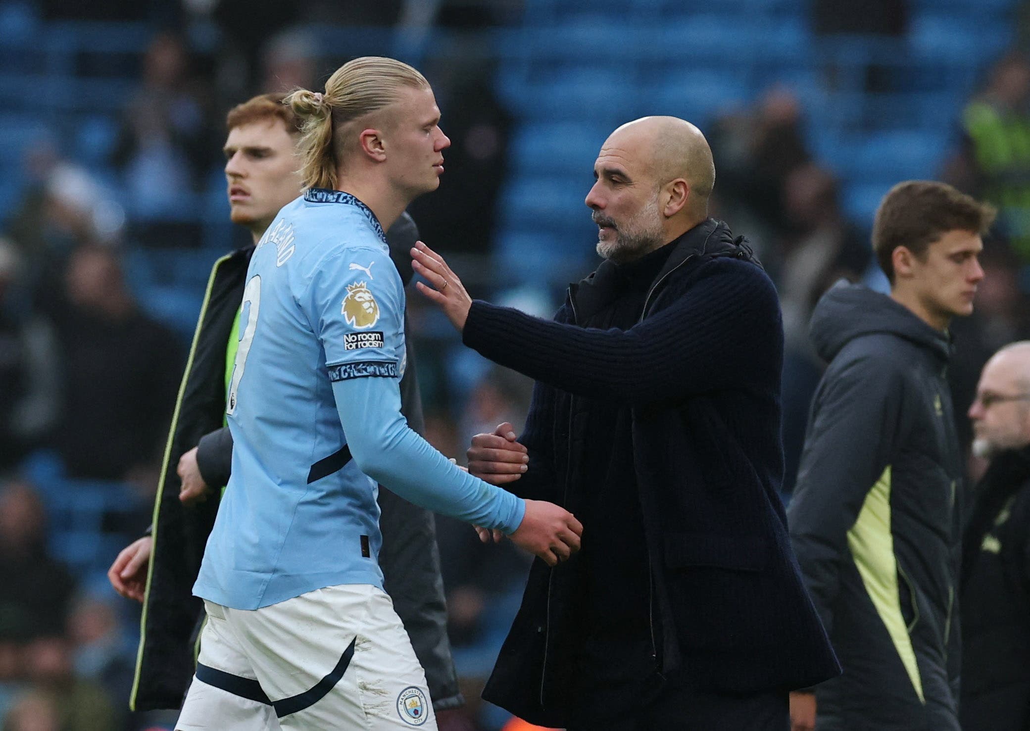 Manchester City vs Everton.