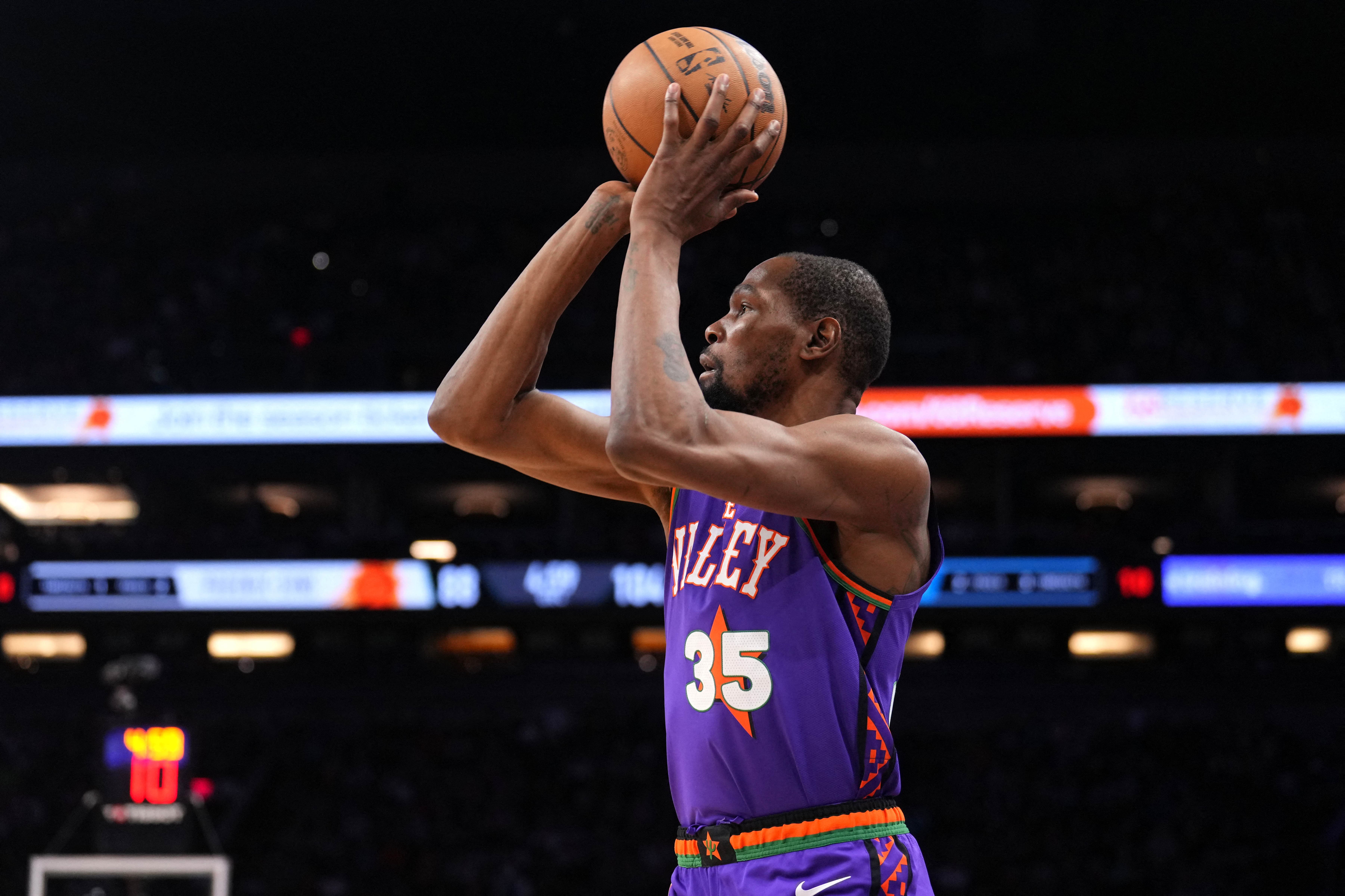 Kevin Durant for the Phoenix Suns.