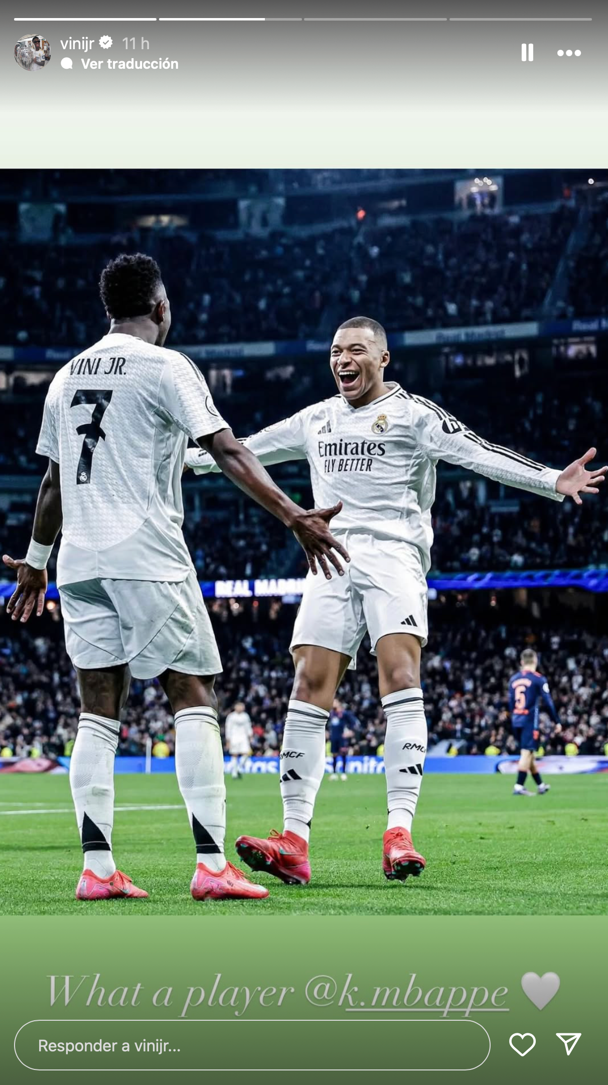 Vinicius Jr. Kylian Mbappé Real Madrid